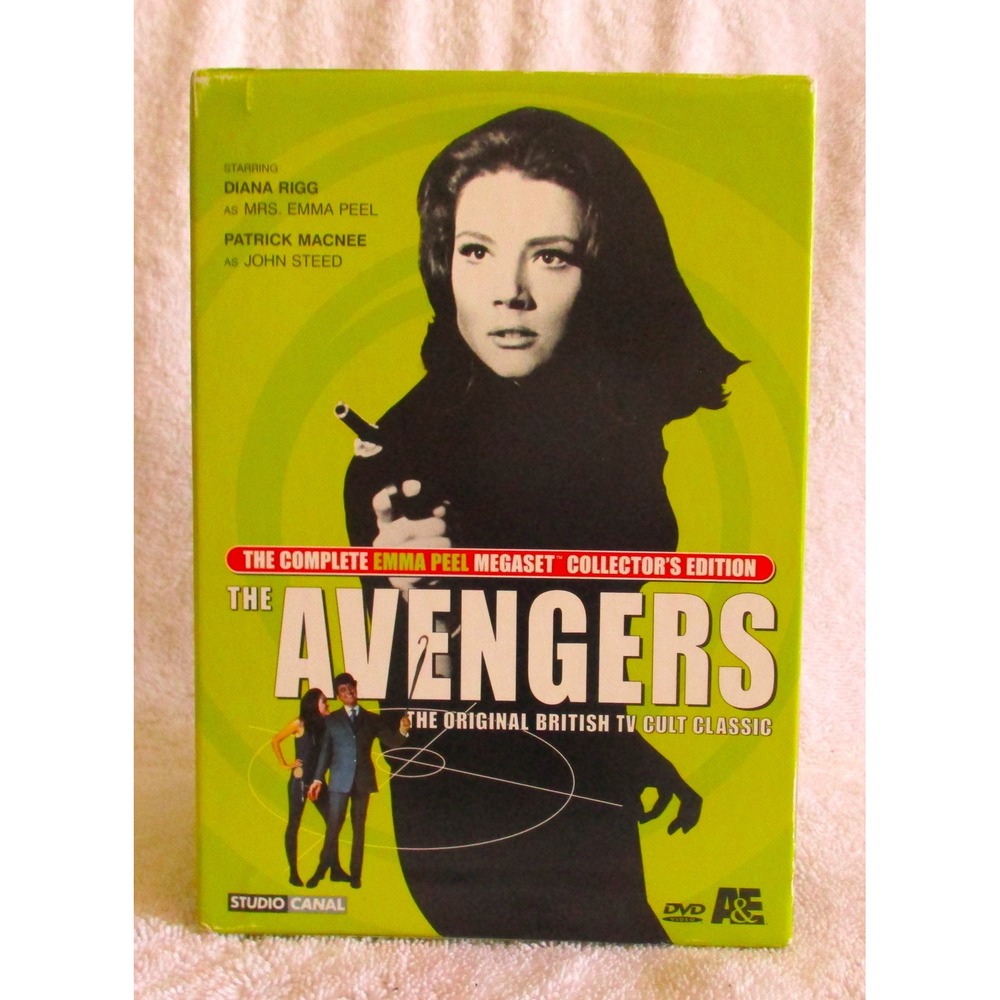 The Avengers Complete Emma Peel Megaset DVD 17-Disc Collector's Edition A&E Box
